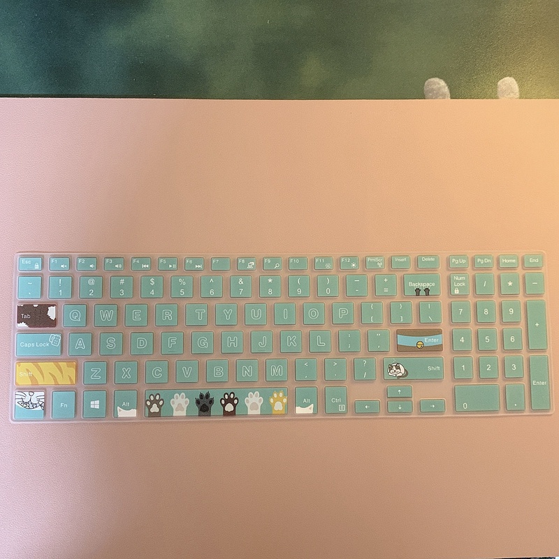 Tấm phủ silicon bảo vệ bàn phím máy tính 15.6 inch cho Dell inspiron 15 3000 g3 5000 g5 7000 g7 5547 3559