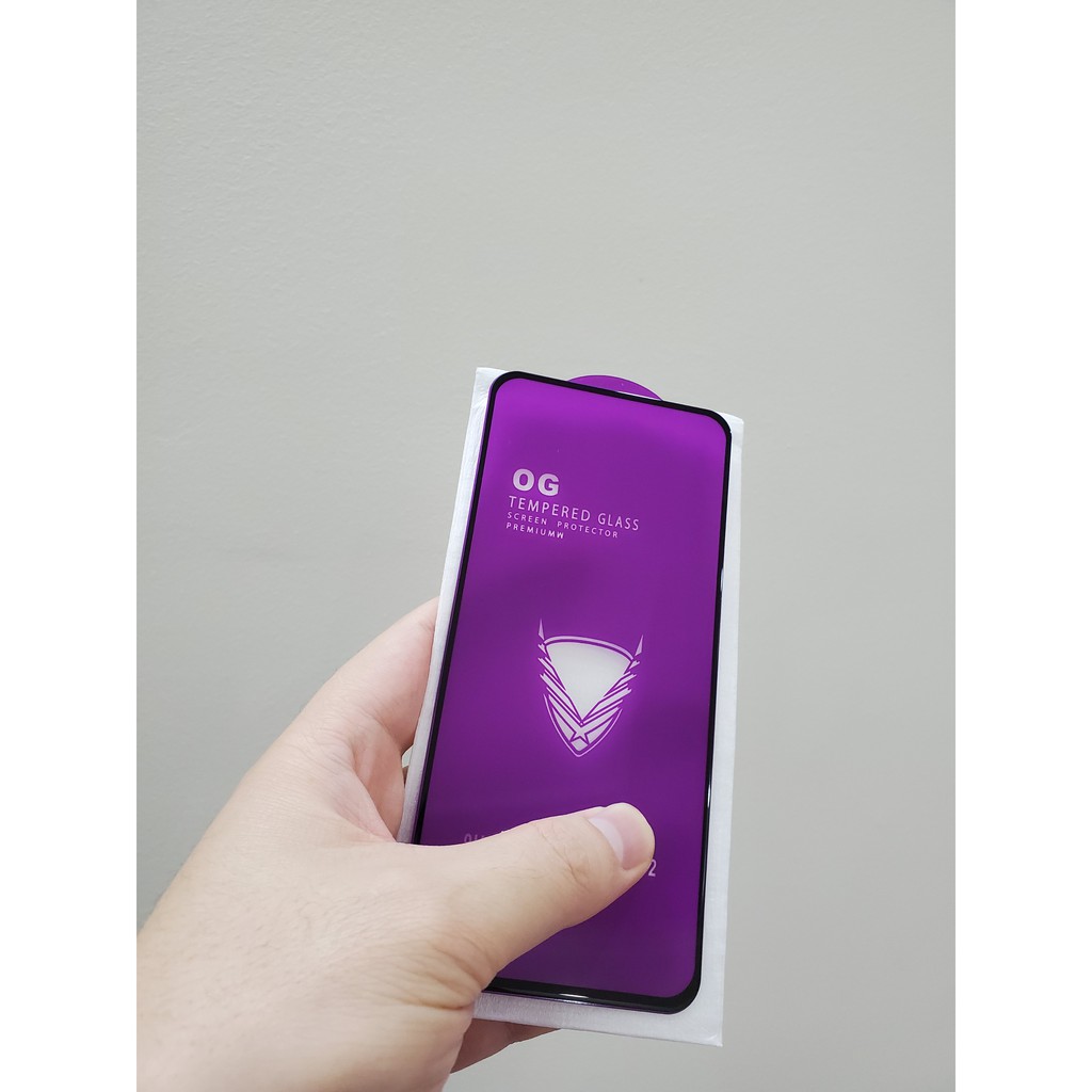 Cường lực Oppo Realme 6 / Reno 2 FREESHIP Từ 50k Full màn OG Full keo chất đẹp 2