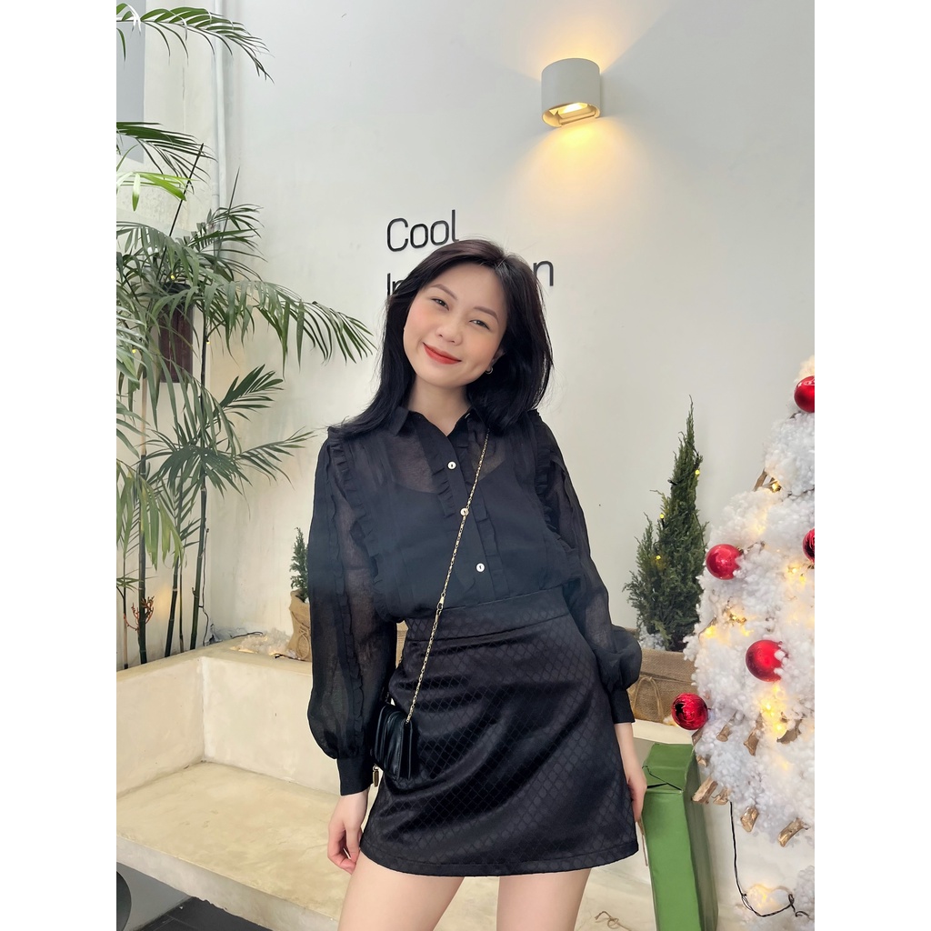 Áo sơmi kiểu bèo ORGANZA SHIRT