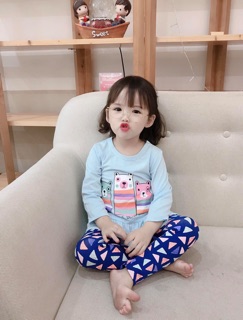 bộ cotton xuất dư cho bé ( combo )