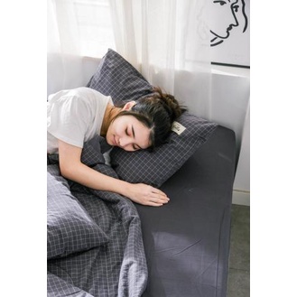 Bộ chăn, ga, gối Cotton Linen, Cotton Đũi Nhật Chăn Trần Siêu Mềm, Thoáng Khí