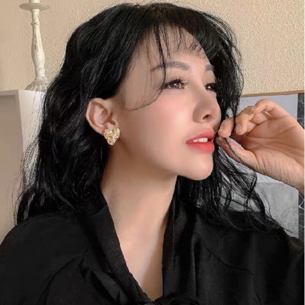 Hoa Tai Đính Ngọc Trai Thời Trang Hàn Quốc Thanh Lịch Dành Cho Nữ