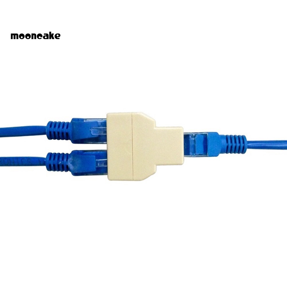 Bộ Chia Mạng Lan 1 Sang 2 Cat6 / 5 / 5e Rj45 Lan Ethernet