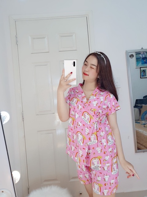 Đồ ngủ Kimono mùa hè Kate Thái form <58kg | BigBuy360 - bigbuy360.vn