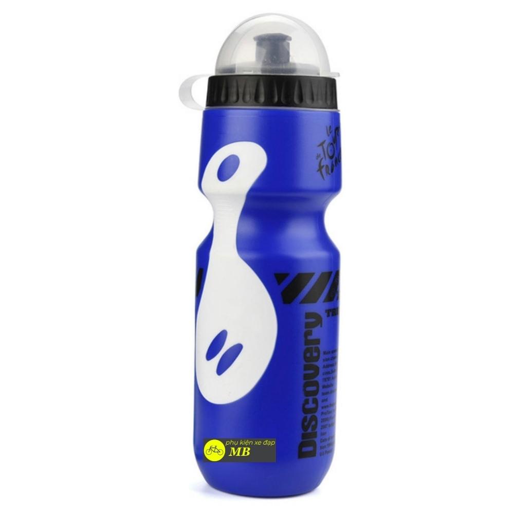 bình nước xe đạp thể thao 750ml siêu bền nhiều màu sắc