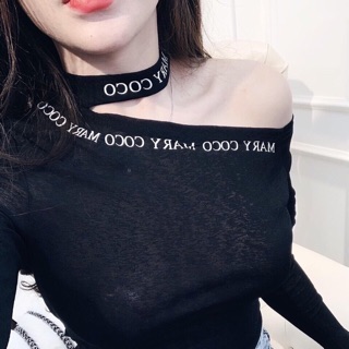 Áo coco hở vai
