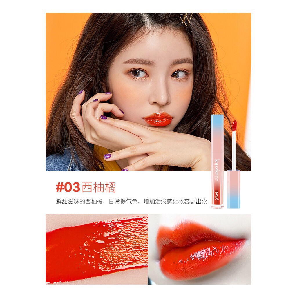 [Hàng mới về] Bộ 6 cây son bóng Jiaya chống nước lâu trôi | BigBuy360 - bigbuy360.vn
