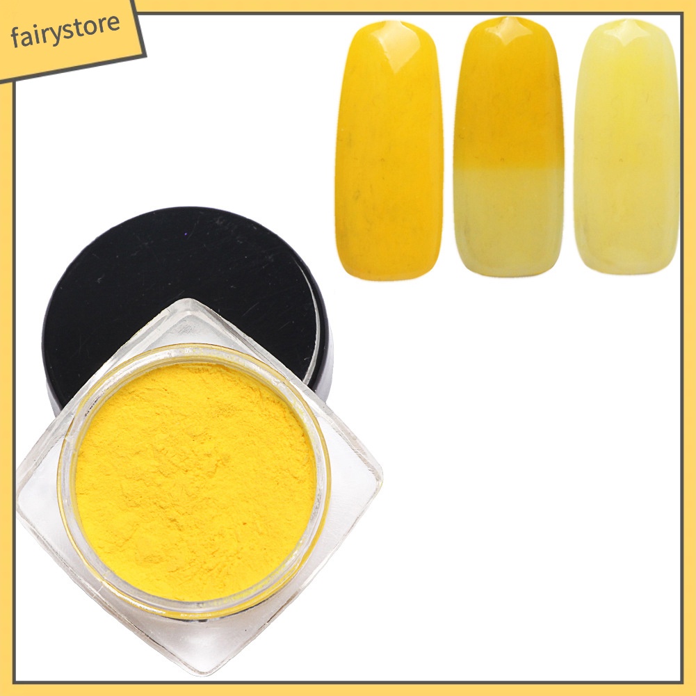 [Hàng mới về] Bột kim tuyến đổi màu theo nhiệt độ dùng để trang trí móng nghệ thuật