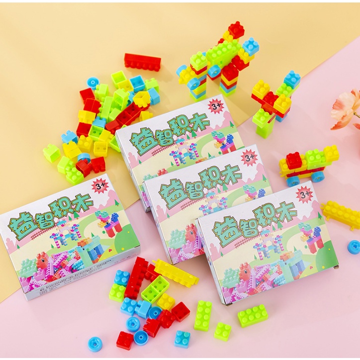 Bộ Đồ Chơi Xêp Hình Lắp Ráp Mô Hình Mini Cho Bé