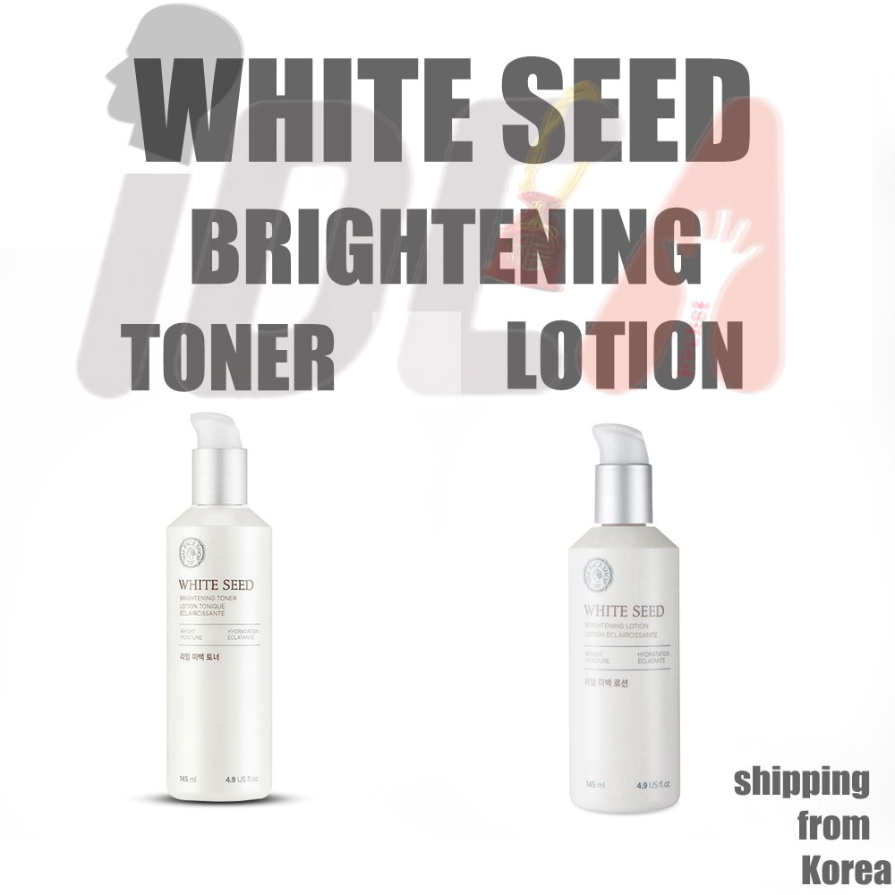 Nước Hoa Hồng 145ml Làm Sáng Da Tinh Chất Hạt Bắp The Face Shop White Seed Toner//white Lotion