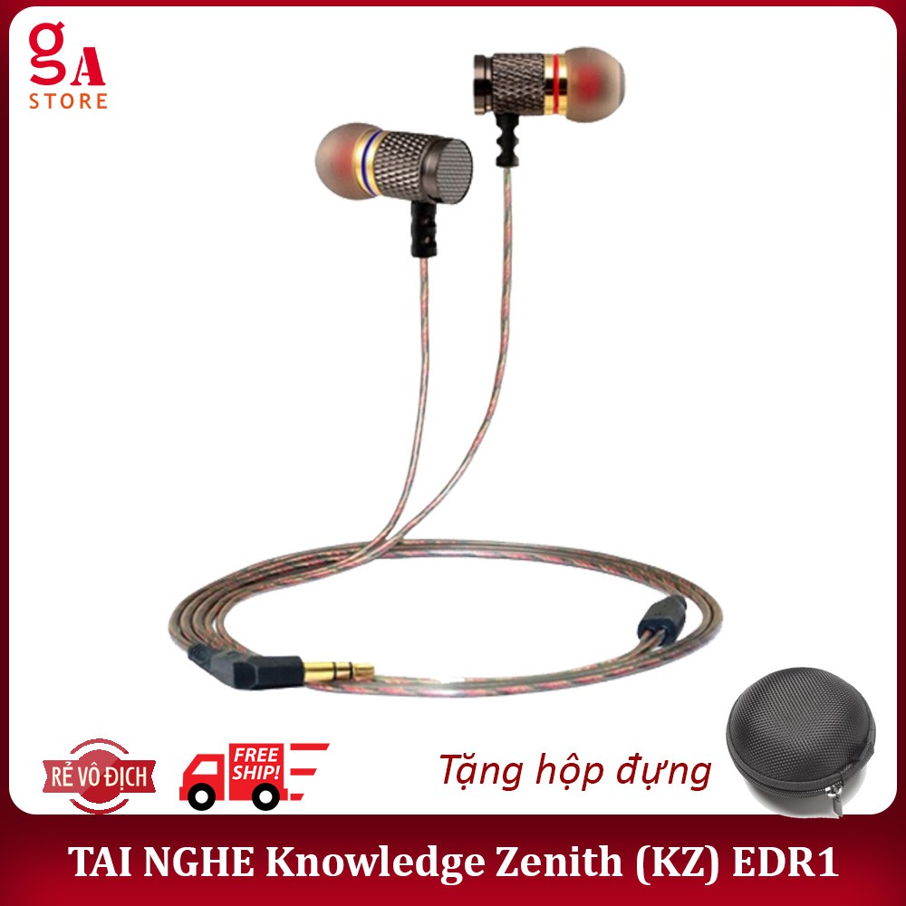 Tai Nghe Knowledge Zenith (KZ) EDR1 + Tặng Hộp Đựng HOT