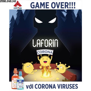 LAFORIN- NƯỚC SÚC MIỆNG CHO NGƯỜI LỚN