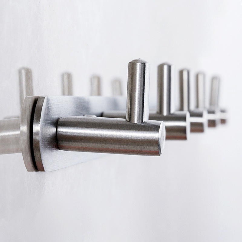 Móc INOX SUS304 Dán Tường sự dụng keo dán 3M siêu chắc