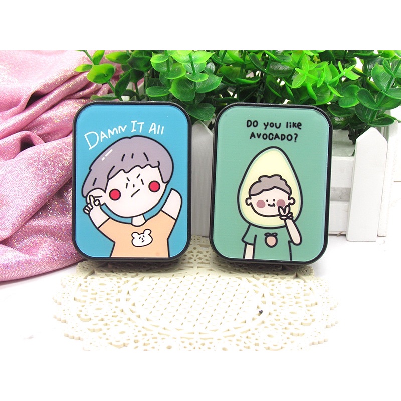 khay đôi đựng Lens Nhóc Bơ