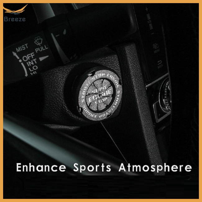 Ốp Bảo Vệ Công Tắc Khởi Động Xe Hơi Bằng Hợp Kim Kẽm Chất Lượng Cao