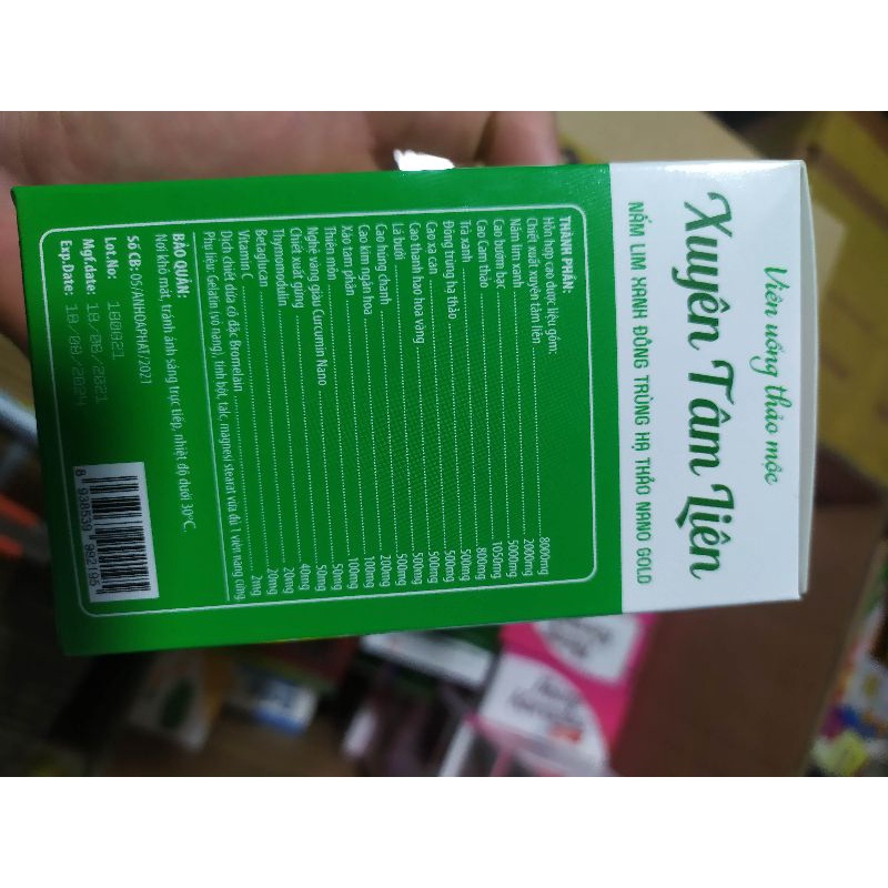 Viên uống thảo mộc Xuyên tâm Liên Hỗ trợ phòng ngừa các vấn đề về hô hấp ,người có miễn dịch kém