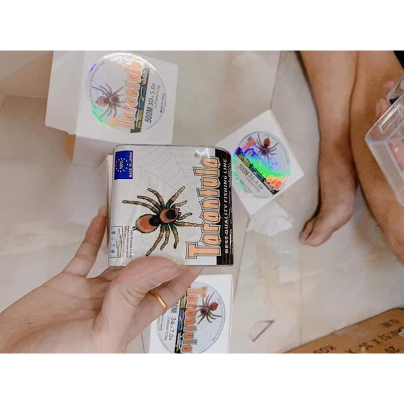 dây cước nhện tarantula dài 500m màu khói