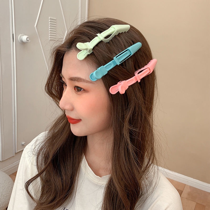 Bộ Kẹp Tóc Nhựa Màu Kẹo Phong Cách Hàn Quốc Thời Trang Cho Nữ