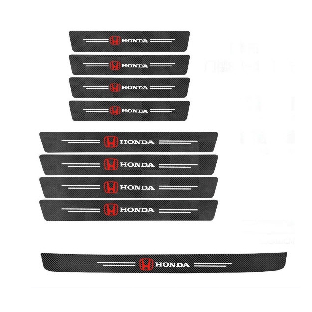 Nẹp Dán Vân Carbon Chống Trầy Xước Bảo Vệ Bậc Cửa Xe Hơi/ Bảo Vệ Cốp Sau Xe Hơi Cho Nhiều Hãng Xe