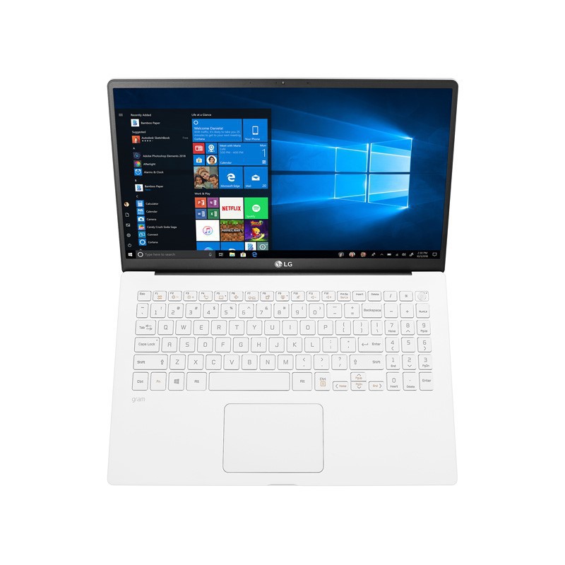 Laptop LG Gram 2020 15ZD90N-V.AX56A5 (Core i5-1035G7/ 8GB/ 512GB NVMe/ 15 FHD IPS/ NonOS/ White) - Hàng Chính Hãng