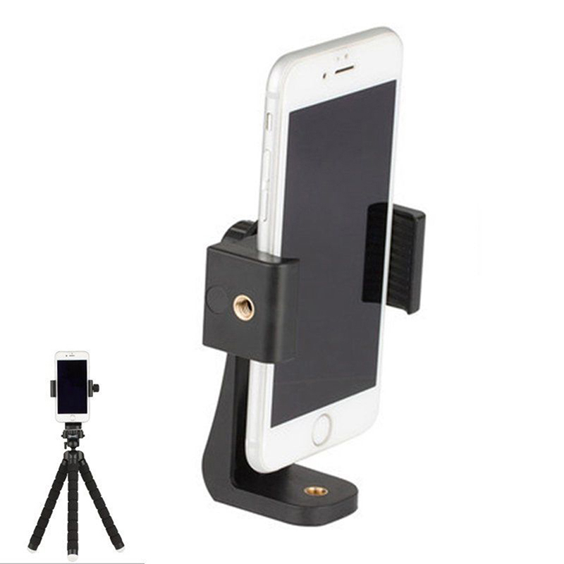 IPHONE Giá Đỡ Điện Thoại Gắn Chân Tripod Tiện Dụng