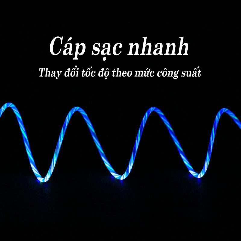 Cáp Sạc, Đầu Cắm Sạc 3 Trong 1 Có Thể Phát Sáng COCA T | BigBuy360 - bigbuy360.vn