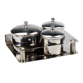 Bộ inox đựng lưu huỳnh 3 PCS