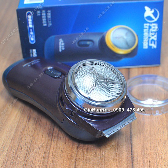 MS: 3122 - MÁY CẠO RÂU LƯỠI XOAY TRÒN DÙNG PIN TRUEMAN