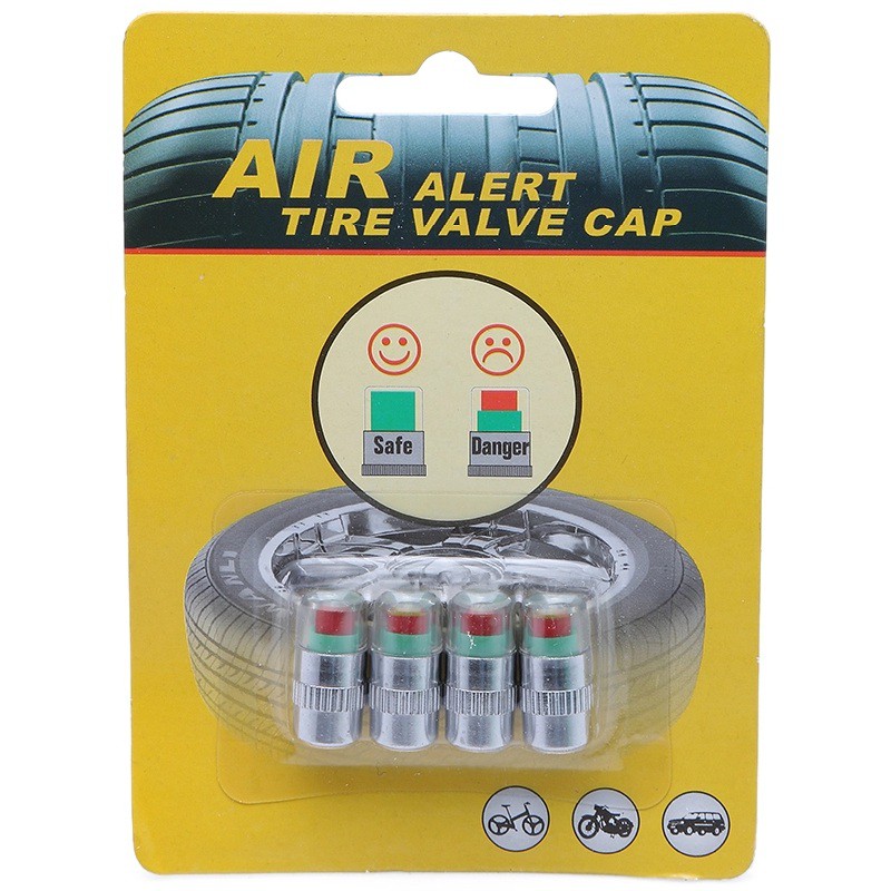 Bộ 4 nắp van cảnh báo áp suất lốp