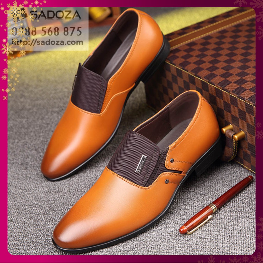 Giày Lười Nam - FREESHIP - Giày Nam Cao Cấp Bền Đẹp GD88 | BigBuy360 - bigbuy360.vn