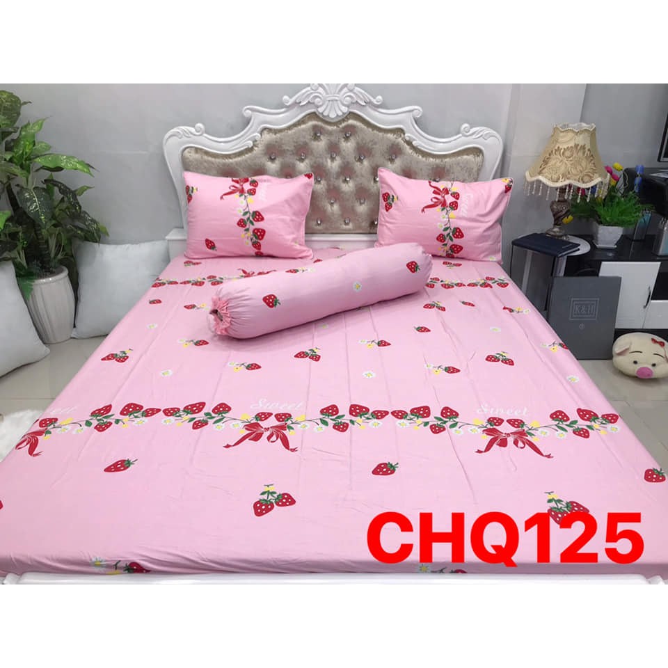 set cotton hàn quốc có mền 1.6m = 630k, 1.8m = 650k