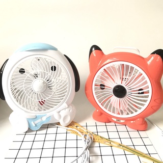 Quạt mini để bàn doremon,minion,heo xinh...