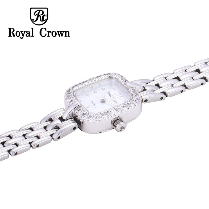 Đồng hồ nữ chính hãng Royal Crown 3603 dây thép