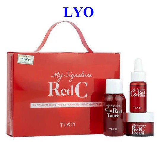 Set Mini dưỡng trắng Tiam My Signature Red C Mini set..