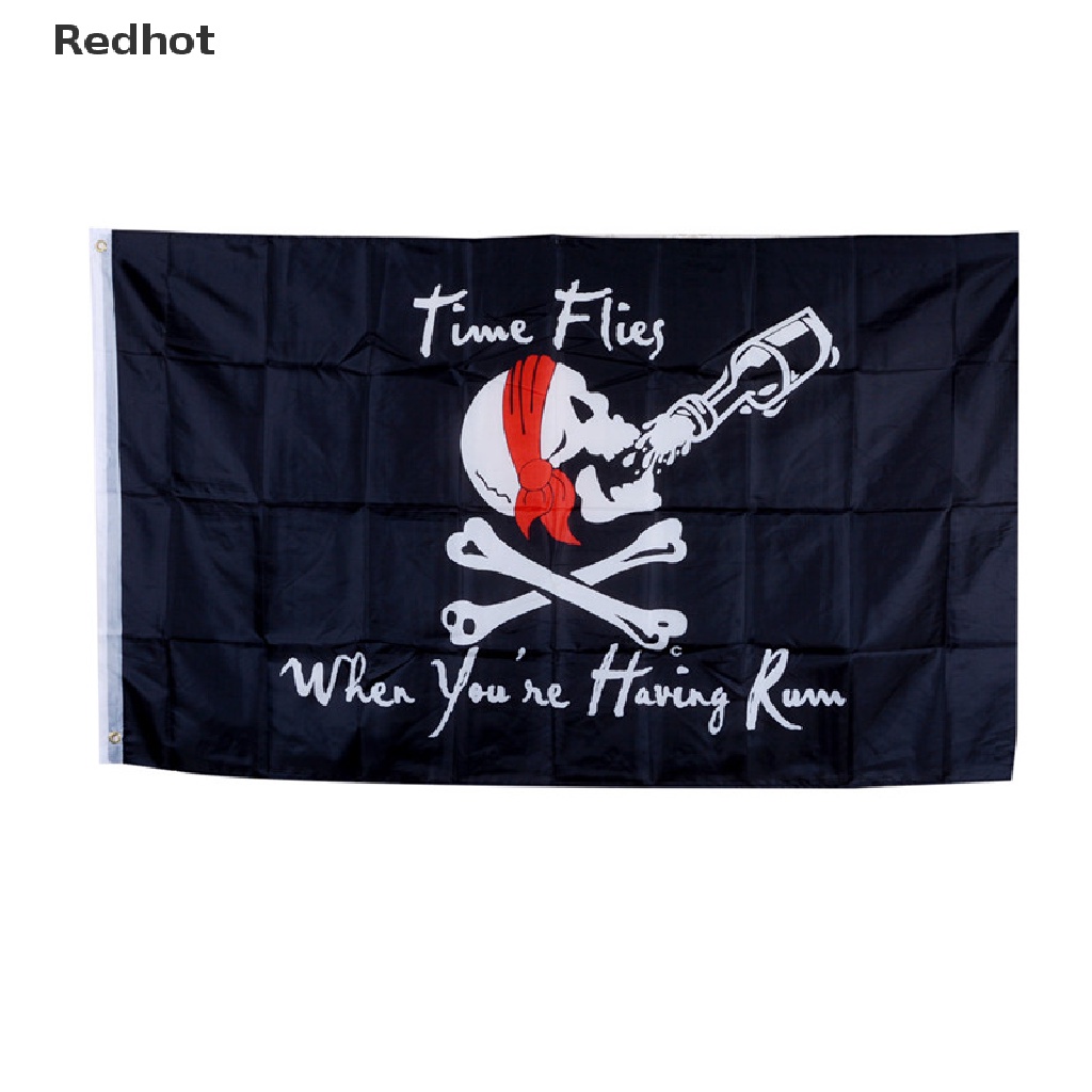 Cờ Cướp Biển Jolly Roger 90 * 150cm Trang Trí Halloween