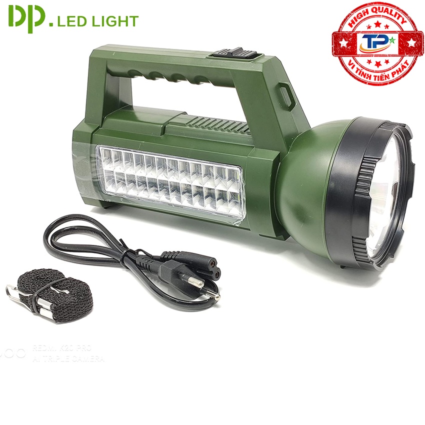 Đèn Pin LED Có Sạc tích điện 2 trong 1 Siêu Sáng 50W DP-7325 / DP Led Light đa năng