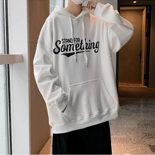 Áo hoodie unisex nam nữ cặp đôi form rộng nỉ bông dày dặn local brand SOMETHING hàn quốc cute khoác chống nắng dày mịn