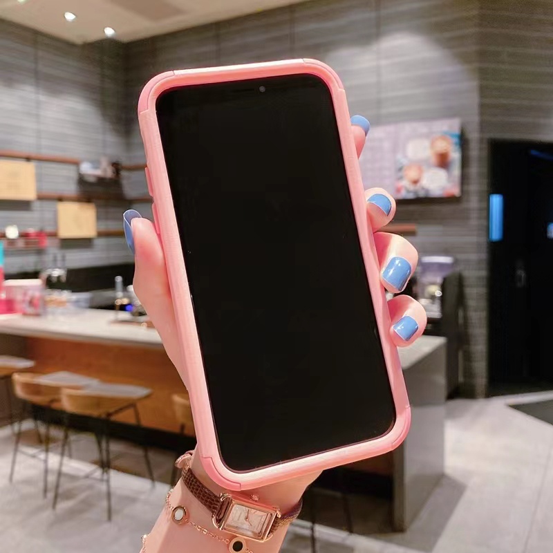 Ốp Điện Thoại Cứng Chống Rơi Chống Sốc 3 Trong 1 Cho iPhone 14 Pro Max13 12 11 Pro Max XS Max