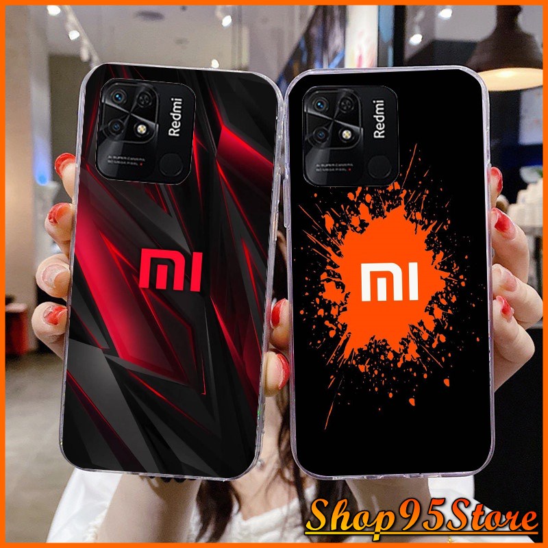 Ốp Redmi 10C - Redmi 10C Redmi 10A Poco C40 in hình Logo mi