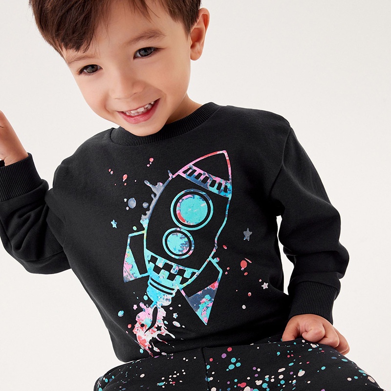 Áo Nỉ Da Cá bé Trai sz 90-130 - Minkids