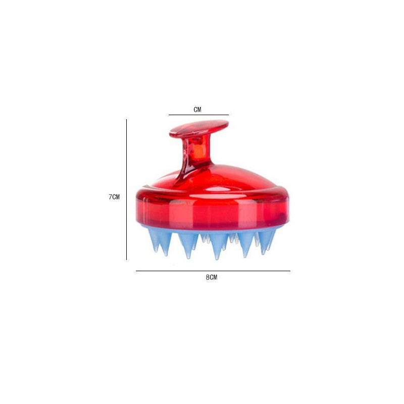Bàn Chải Silicone Mát Xa Da Đầu Tiện Dụng