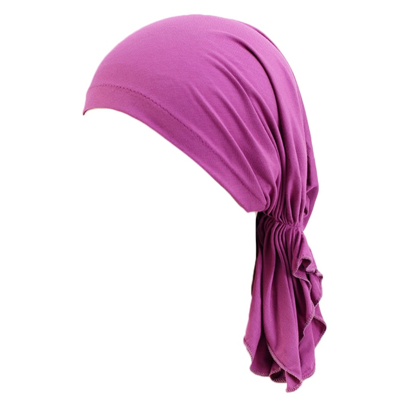 Khăn Trùm Đầu Bằng Cotton Co Giãn Phong Cách Hồi Giáo