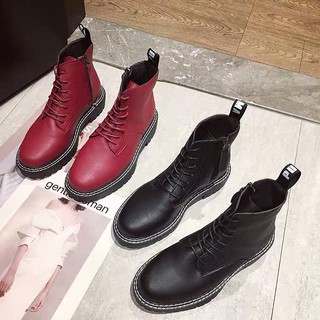 Giày cao cổ / boots da nữ ulzzang
