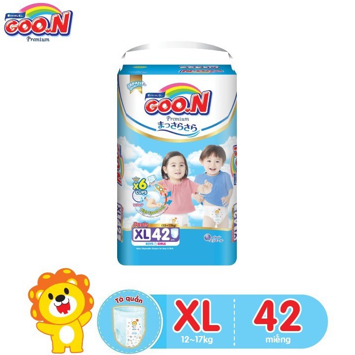 Tã quần Goo.N Premium size XL 42 miếng (cho bé 12-17kg)