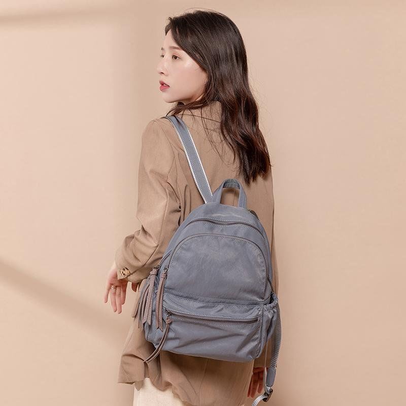 Ba Lô Vải Oxford Sức Chứa Lớn Thời Trang Hàn Quốc 2022 Dành Cho Nữ