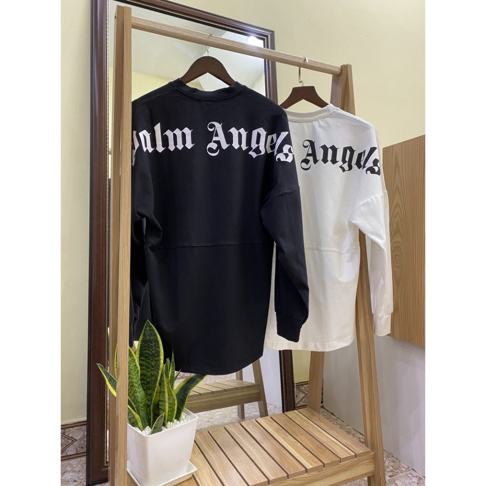 Áo thun Palm Angels Sweater ( lưng áo ), áo phông dài tay form rộng Hottrend2020 ( Nam, Nữ ) ( Màu Trắng ) - FreeShip | BigBuy360 - bigbuy360.vn
