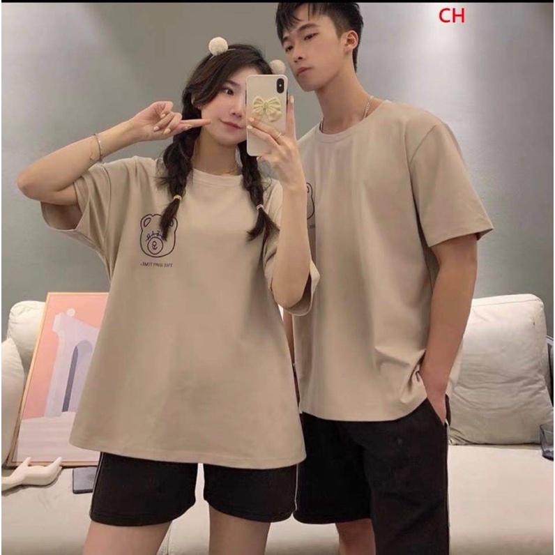 Bộ gấu Bear quần ngố hai mặt CH12