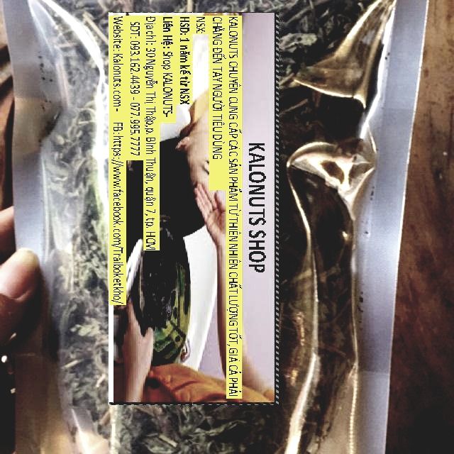 HƯƠNG NHU KHÔ 100gr