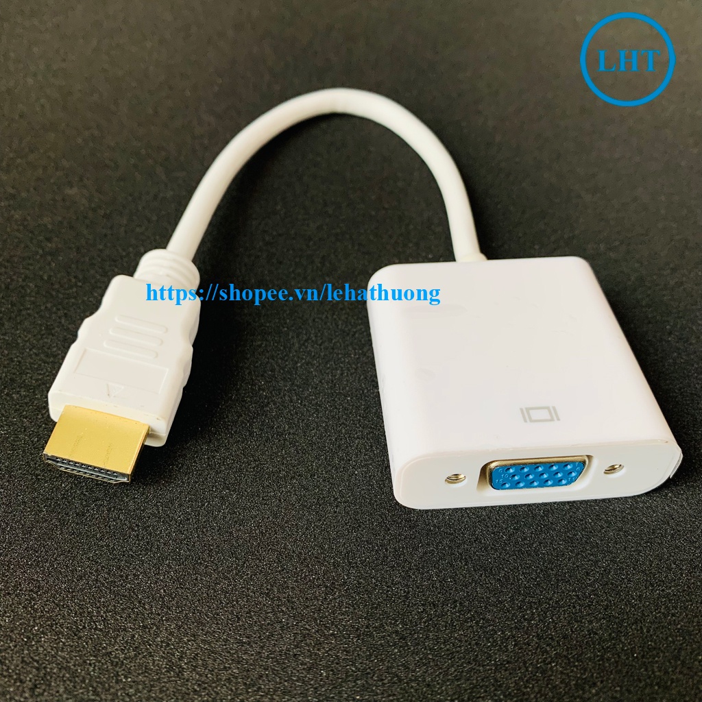Cáp chuyển HDMI ra VGA, chuyển đổi HDMI - VGA