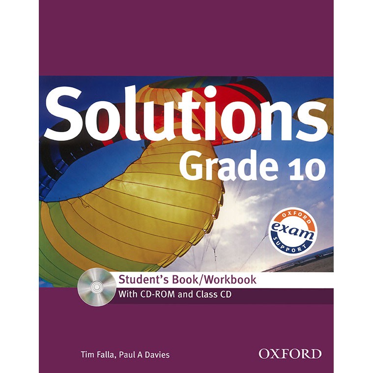 Sách - Solutions grade 10 (kèm CD)